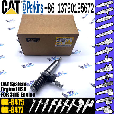 common rail injector 127-8207 1278207 0R-8475 for Caterpillar Engine 3116