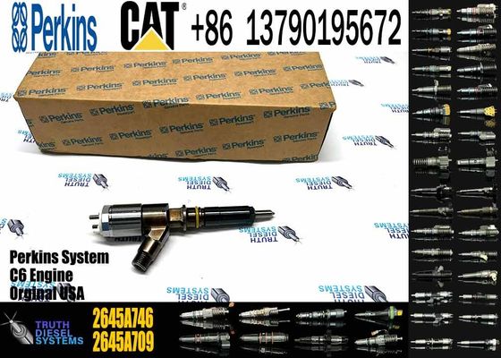 Cat 320d Diesel Inyector Common Rail Fuel Injector 292-3780 2923780 2645A718 For Caterpillar Perkins C6.6 Excavator