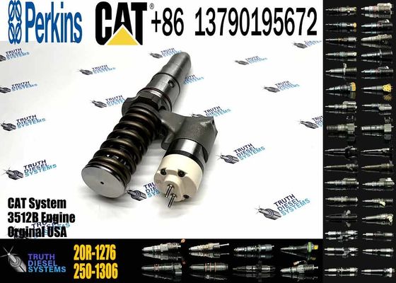 Excavator 20R-1276 392-0214 Engine Spare Parts 3508 3512 3516 Fuel Injector 20R1276 3920214 For Caterpillar