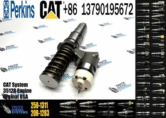 Excavator Parts 3512B Engine Injector 204-2067 229-1631 245-8272 246-1854 250-1311 Fuel Injector For Excavator
