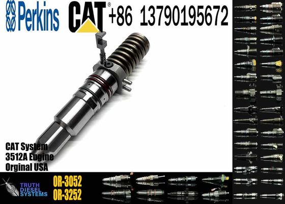 Excavator Parts Fuel Injector 7E-6408 0R-3052 7E6408 0R3052 Diesel Nozzle Injector 3512 3516 3508 Engine
