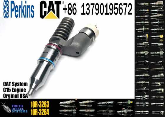 Excavator Injector 2530614 253-0614 10R3263 10R-3263 for C15 Engine Parts Diesel Nozzle Assembly