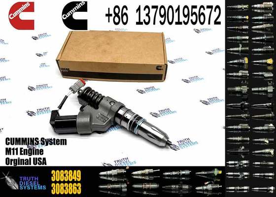 QSM ISM M11 Diesel Engine Parts 3083849 3411756 Fuel Injector for Cummins
