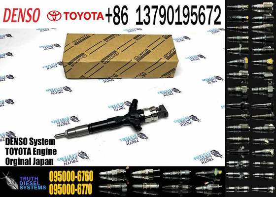 High Quality New diesel Fuel Injector 23670-30140 095000-6760 095000-6761 for Toyota
