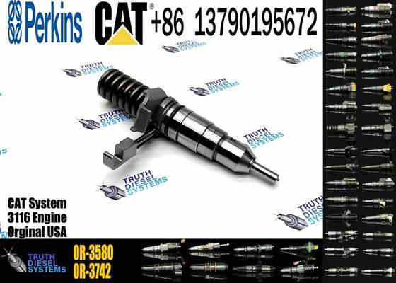 IN STOCK 127-8222 107-1230 4P-1731 0R-8461 0R-3580 diesel Fuel Injector for 3116 3126 3114 Excavator Engine