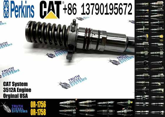 Fuel Injector 7C-9578 0R-1756 7W-1035 Fits For Caterpillar CAT 3500A Engine 3508 3512 3516
