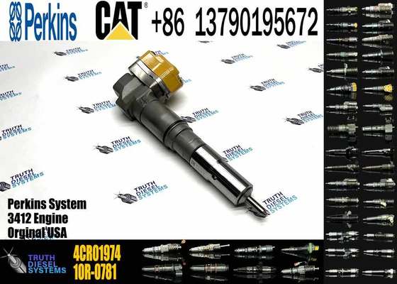 Excavator Parts Diesel Fuel Injector 4CR01974 4cr01974 for CAT 3412 Engine