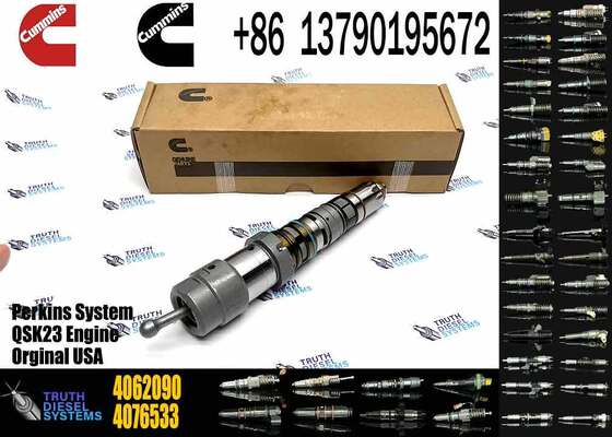 New Construction Machinery Fuel Injector Parts for QSK23 Diesel Compatible for C-UMMINS Diesel 4062090 4077076 3766446