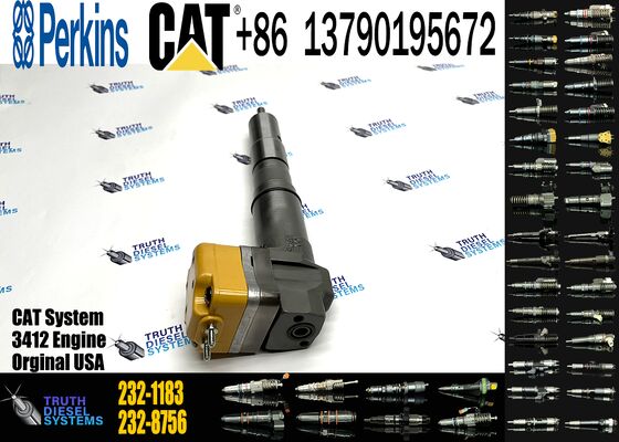 Diesel Excavator Engine Parts Fuel Injector 232-1183 10R-1267 174-7526 for CAT 3412E 5110B Diesel Engine