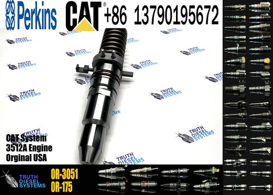 New C-aterpillar C3512A Common Rail Diesel Engine Injector Model 10R-1252 OR-3051 7E-9983 9Y-4544 0R-3883 0R-0906