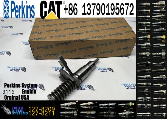 Diesel Engine Auto Parts Common Rail Fuel Injector 127-8209 1278209 127 8209 for Engine 3114 3116 3126
