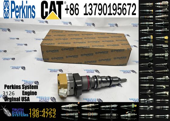 New High Quality Diesel Fuel Injector Assembly for 3126B Engine 10R0782 10R-0782 196-4229 1964229 Stainless Steel 6 Month