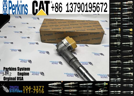 CAT 3412 Truck Engine Fuel Injector 198-4752 104-3377 20R-0759 for Spray Valve System Spare Parts