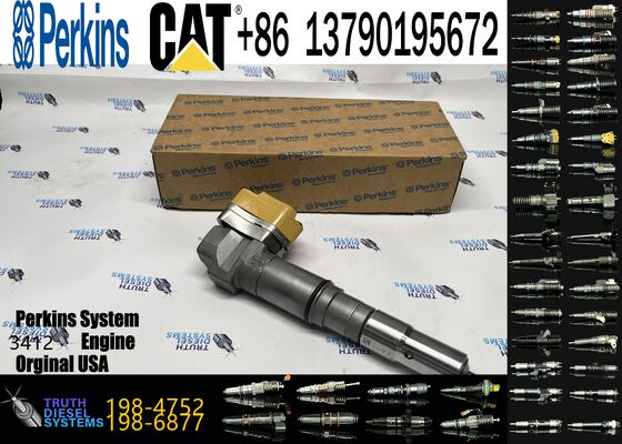 CAT 3412 Truck Engine Fuel Injector 198-4752 104-3377 20R-0759 for Spray Valve System Spare Parts