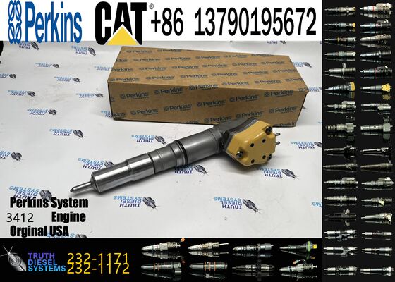 Fuel Injector 174-7526 232-1171 232-1183 20R-0758 10R-1267 10R-1266 1747526 20R-0758 for CAT 3412 3408 Engine
