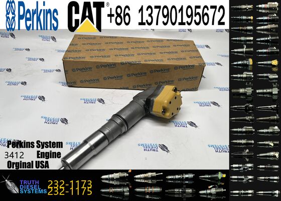 Newly Available Low-price Diesel Common Rail Injector 232-1173 0R-9803 232-1168 for 3412 3412E Engine Assembly