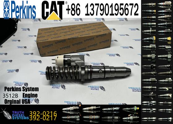 3512B/3512C/3516C Engine Spare Parts Fuel System Oem Common Rail Fuel Injector 392-0216 / 20R-1277 for Cat Excavator