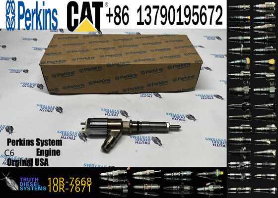 3210990 Fuel Injector 321-0990 2645a743 10R-7668 for 320D C6.6 Diesel Engine Wheel Tractor 613G Common Rail Injection Valve