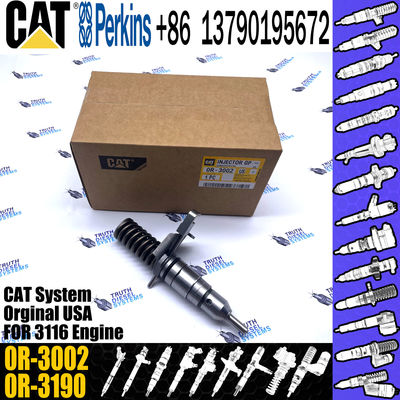 3116 Engine Diesel Fuel Injector 7E-8727 7E8727 0R3002 0R-3002 For Excavator 205B 213B 214B 224B