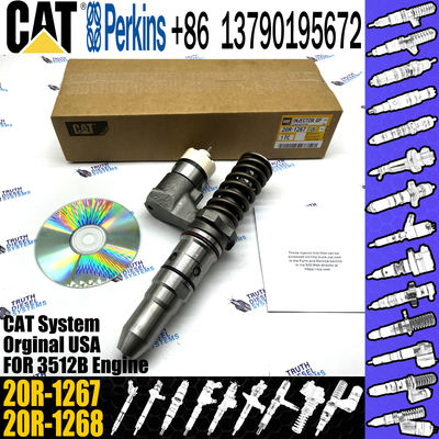 Diesel Fuel Common Rail Injector 20R-1267 20R-0850 20R-0849 20R-1278 For 3512B 3508B 3516B Engine
