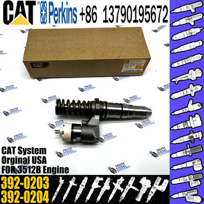 Diesel Fuel Injector 392-0203 3920203 20R-1267 20R1267 For Cat 3516B Engine 994D Wheel Loader