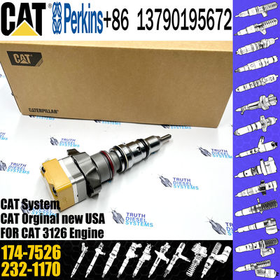 Diesel fuel injector 174-7527	232-1183 OR-9350	111-7916 198-4752 1OR-9239 174-7526 for C-A-T 3126  Diesel Engine