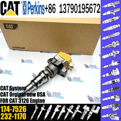 Diesel fuel injector 174-7527	232-1183 OR-9350	111-7916 198-4752 1OR-9239 174-7526 for C-A-T 3126  Diesel Engine
