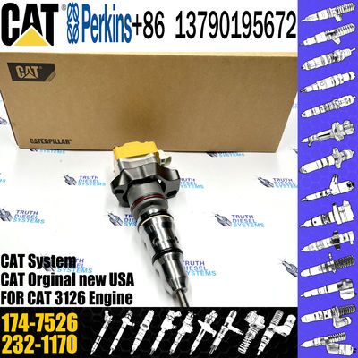 Diesel fuel injector 174-7527	232-1183 OR-9350	111-7916 198-4752 1OR-9239 174-7526 for C-A-T 3126  Diesel Engine