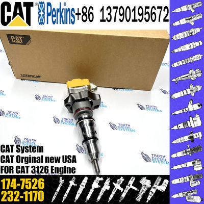 Diesel fuel injector 174-7527	232-1183 OR-9350	111-7916 198-4752 1OR-9239 174-7526 for C-A-T 3126  Diesel Engine