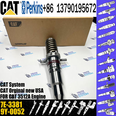 diesel fuel injector 7E-3381 0R-3883 OR-3051 7E-9983 9Y-4544 for C-A-T 3508 3512 3516 3524 engine