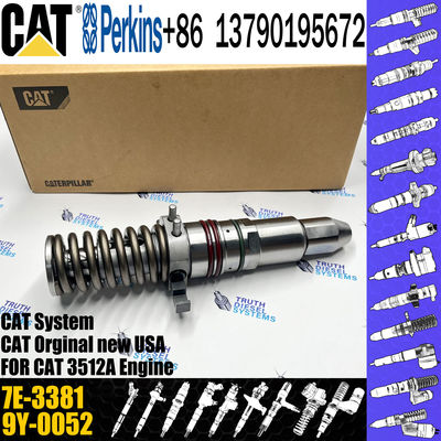 diesel fuel injector 7E-3381 0R-3883 OR-3051 7E-9983 9Y-4544 for C-A-T 3508 3512 3516 3524 engine