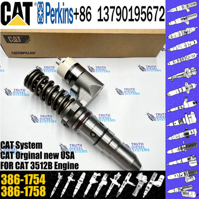 Diesel Fuel Injector 250-1302 389-1969 10R-1303 386-1754 for 3512B Excavator 3512C 3516B 3516C