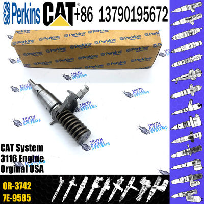 7E-9585 Excavator 320 L 320-A 320-A L 320-A N 320-A S 320N Engine 3116 3126 Fuel Injector 7E9585 0R-3742