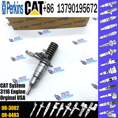 3116 Engine Diesel Fuel Injector 7E-8727 7E8727 0R-3002 For Caterpillar Excavator 205B 213B 214B 224B E110B E240B E240C