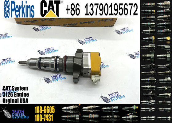 Fuel Injector 128-6601 198-6605 for Excavator Engine 3126 3126B