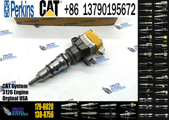 Construction Machinery Parts Diesel 3412E Engine Fuel Injector 174-7528 20R-4148 179-6020