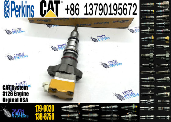 Construction Machinery Parts Diesel 3412E Engine Fuel Injector 174-7528 20R-4148 179-6020