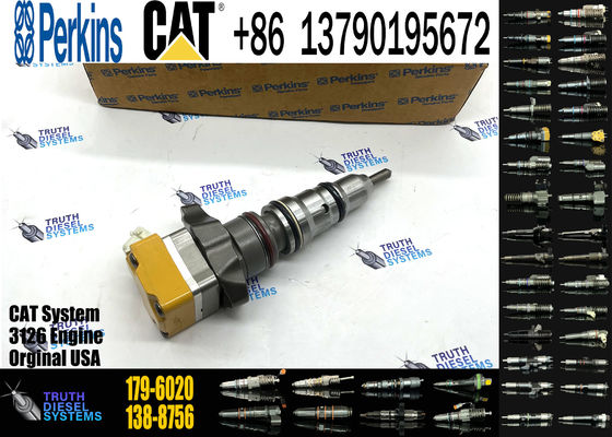 Construction Machinery Parts Diesel 3412E Engine Fuel Injector 174-7528 20R-4148 179-6020