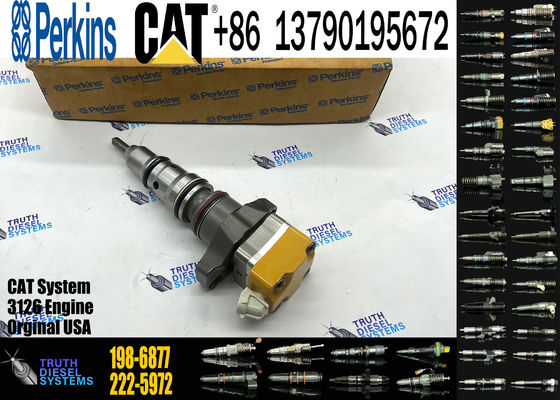 Construction Machinery 222-5965 20R-0758 10R-1257 198-6877 diesel fuel injector 2225965 20R0758 10R1257 198-6877 for CAT