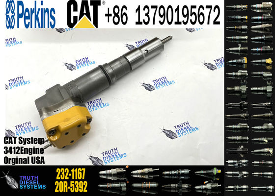 High Quality Diesel Fuel Injector 20R-4148 232-1171 232-1167 For 3412 3412E Engine