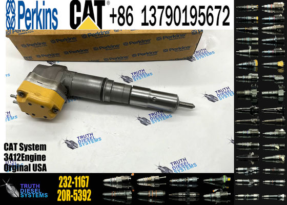 High Quality Diesel Fuel Injector 20R-4148 232-1171 232-1167 For 3412 3412E Engine