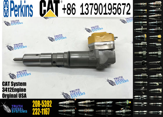 Precision common rail injector 222-5967 10R-9238 232-1167 20R-5392 for CAT 3126 engine 2321167 2225967