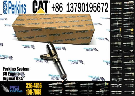 High Quality C6.4 Fuel Injector 326-4700 326-4756 For Caterpillar E320D 326-4700 Injector Excavator Parts