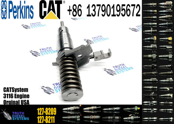 Engineering Vehicles Fuel Injector 127-8209 0R-8483 1278209 0R8483 For Caterpillar Cat 3114 3116 Engine