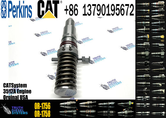 Diesel Engine Injector0R-1756 7E-3381 4w-3563 7E-2269 0R-2924 0R-1758 2W-5201 0R-3252For Caterpillar C3512A Common Rail
