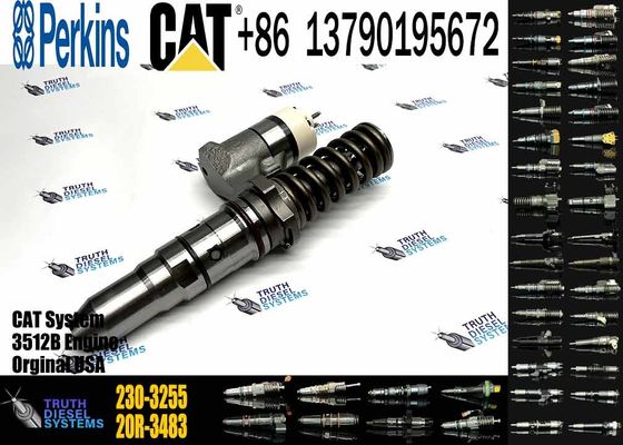 Excavator Parts Fuel Injector 250-1304 230-3255 Common Rail Injector 392-0222 386-1760 For CAT 508B 3512B 3516B Engine