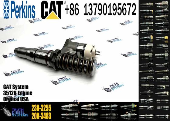 Excavator Parts Fuel Injector 250-1304 230-3255 Common Rail Injector 392-0222 386-1760 For CAT 508B 3512B 3516B Engine