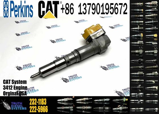 Cat engine parts 3412 cat injectors 232-1183 10R-1266 4CR01974 169-7408 174-7527 for caterpillar cat 3126 injector