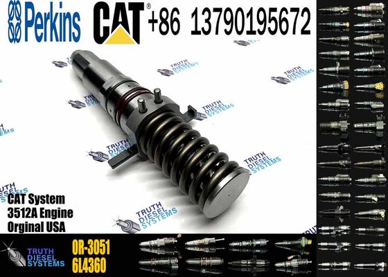 3512A Diesel Engine Parts fuel injecto10R-1252 0R-3052 0R-3051 0R-2921 0R-2925for CAT Caterpillar Construction machinery