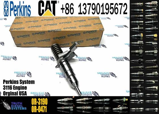 High Quality Fuel Injector 7E8729 0R3190 Diesel Engine Fuel Injector 7E-8729 0R-3190 for CAT 3114 3116 3512C 3516C 3126